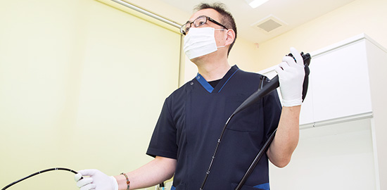 上部・下部内視鏡検査4万件以上対応の豊富な実績